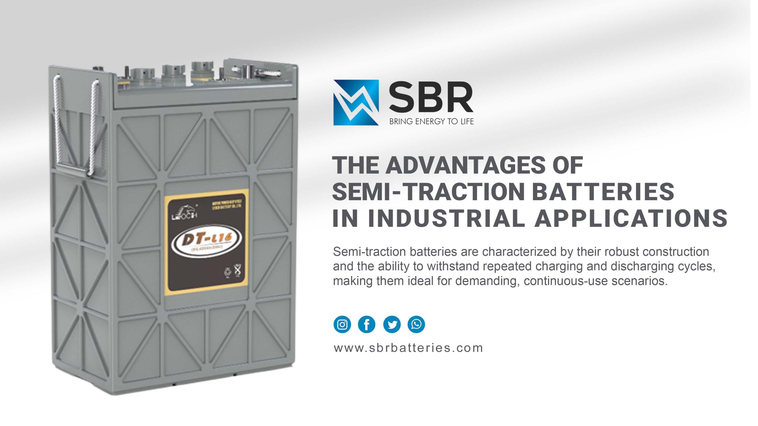 Semi Traction Battery