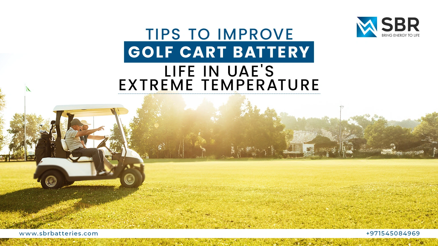 Golf cart battery in UAE